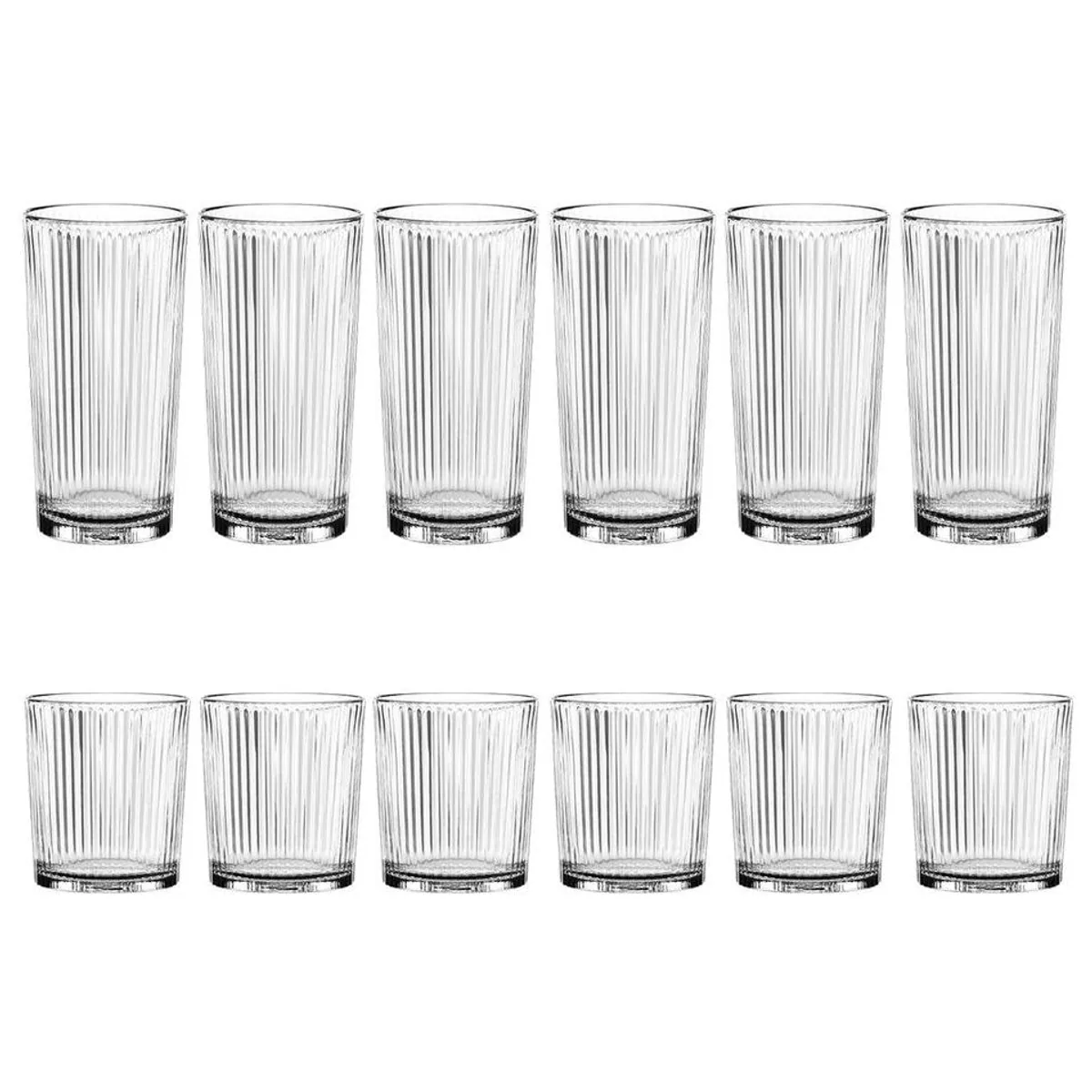 Nachtmann APERITIVO Gläser-Set, 12-teilig, Kristallglas, spülmaschinenfest