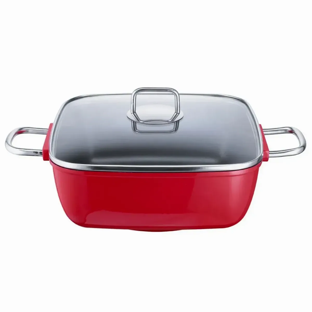 Schulte-Ufer Schmortopf Gloria, Aluminiumguss, hohe Antihaftbeschichtung — 2-tlg., 28 x 28 cm