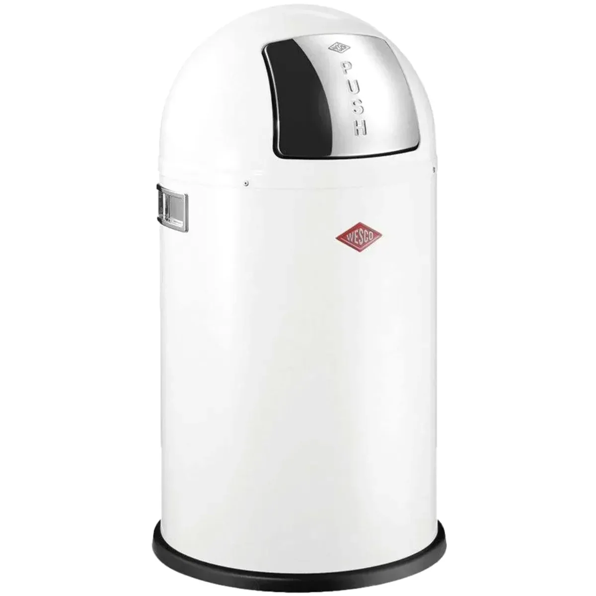 Wesco Pushboy Junior Mülleimer, 22 Liter, elegantes Retro-Design