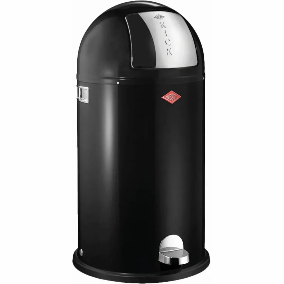 Wesco Kickboy Mülleimer, 40 Liter, klassisches Design, robuste Materialien, praktische Handhabung