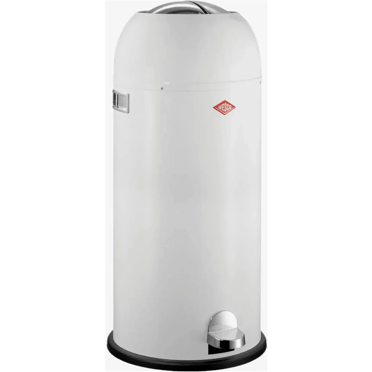 WESCO Kickmaster Maxi Mülleimer, geräuschloser Dämpfer, 40 Liter — ideal für Gastronomie