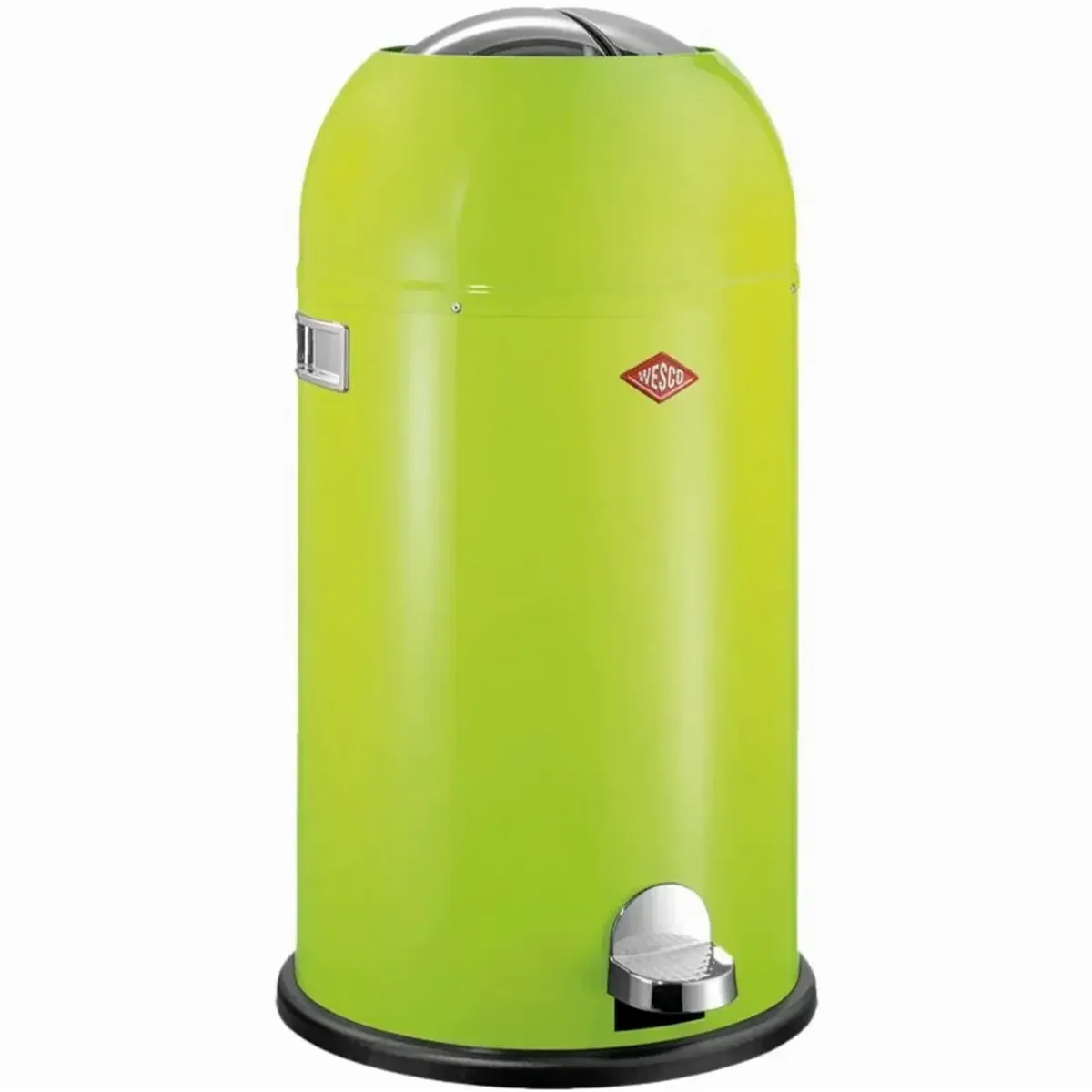 Wesco Kickmaster Mülleimer, 33 l, Retro-Design, geräuschlos schließend